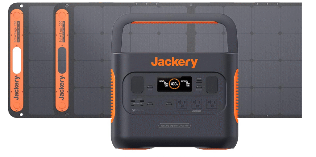 Jackery Solar Generator 2000 PRO 2160Wh Capacity