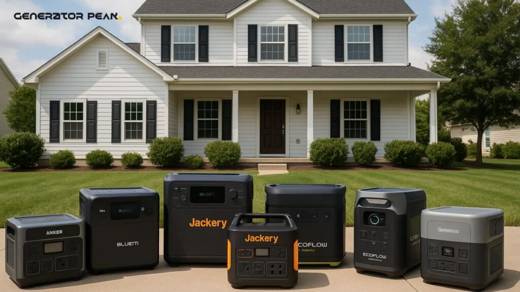 best solar generator for home backup -