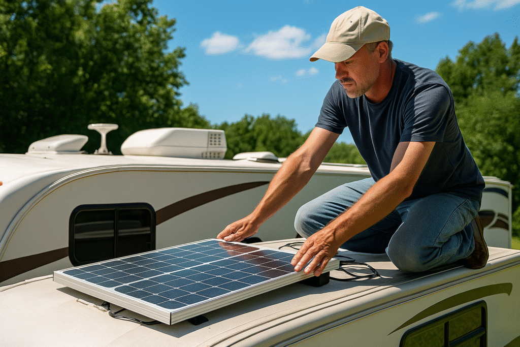 How to Install Solar Panels on Your RV